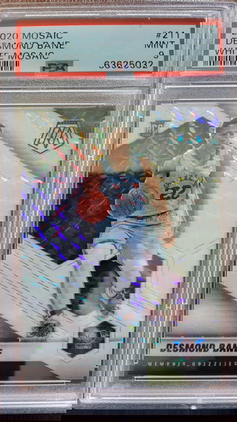 2020 Mosaic Desmond Bane White Mosaic /25