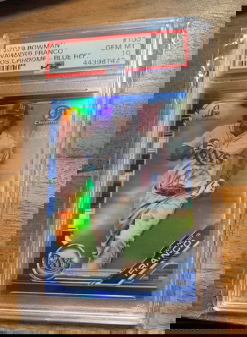 Wander Bowman Blue Refractor PSA 10