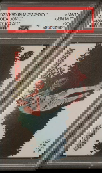 Nikola Jokic 2023 Prizm Monopoly Money Blast SSP