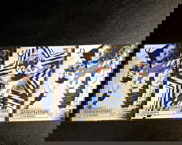 2025 Panini Rookies & Stars  Tyler Warren  (2) Rookie Exclusives & Base  Colts