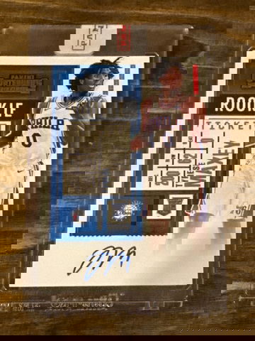 2020-21 Panini Contenders Rookie Ticket Tyrese Maxey auto