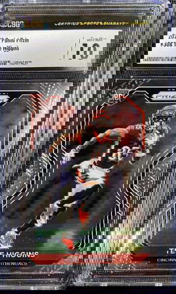 2020 Panini Prizm ROOKIE Tee Higgins CSG 10 GEM MINT!