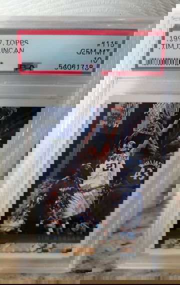 1997 Topps Tim Duncan #115 PSA 10