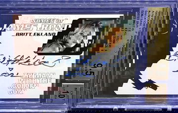 2003 James Bond Women of Bond Britt Ekland WA11 Autographed