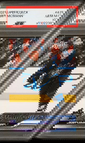 2023 Upper Deck Bobby Mcmann #479 PSA 10