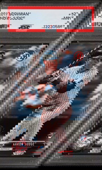 2017 Bowman Aaron Judge #32 PSA 9