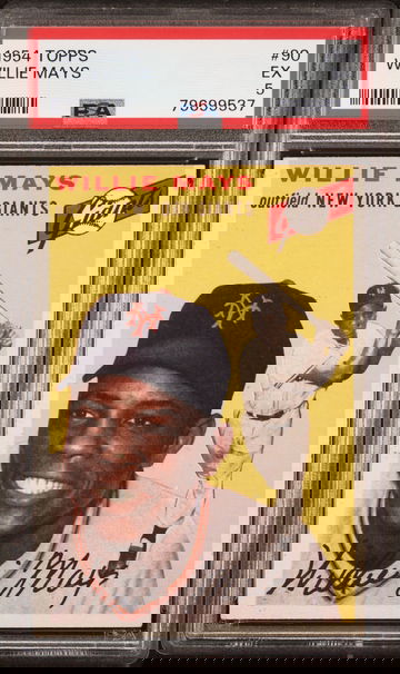 1954 Willie Mays PSA 5