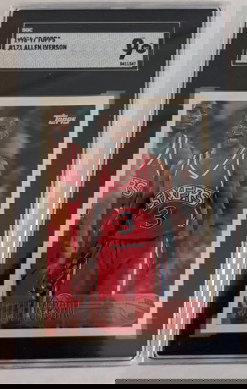 1996-97 Topps Allen Iverson RC #171 SGC 9