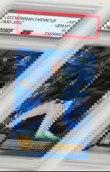 2022 Bowman Chrome Sapphire Oneil Cruz Rc #45 PSA 10 GEM MINT Pittsburgh Pirates