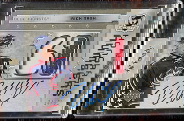 2006-07 The Cup Rick Nash Honorable Numbers /61 Patch Auto