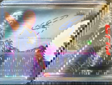 2024 Steph Curry Topps Midnight Auto Factory Sealed