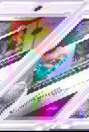 2014 Kobe Bryant Panini Gala Basketball Silver Screen Signatures Jersey Number 8/49