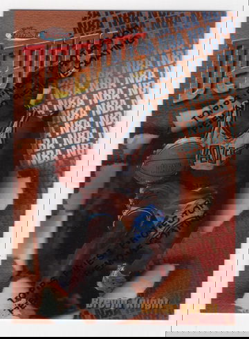 1997-98 TOPPS FINEST REFRACTOR ROOKIE BREVIN KNIGHT # 115