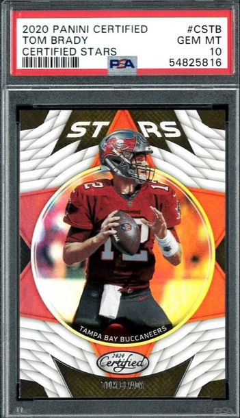 2020 Certified Stars Tom Brady PSA 10