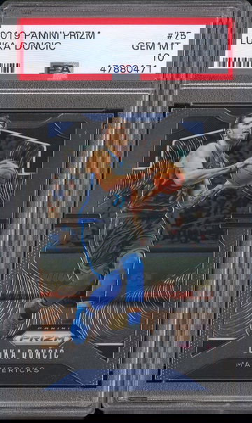 2019 Panini Prizm LUKA DONCIC #75  PSA 10