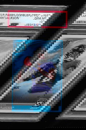 2018 Donruss Optic Lamar Jackson