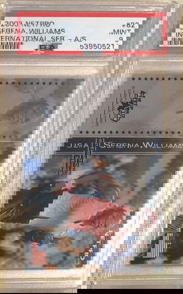 2003 NetPro International Series #82 All-Star Serena Williams Rookie - PSA 9 MINT
