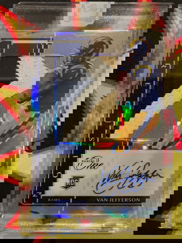 2020 Van Jefferson Panini One Precision Auto /49