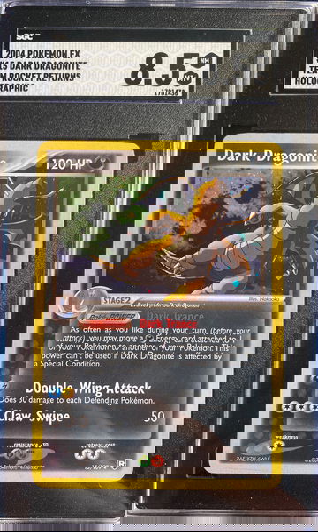 2004 Pokémon ex team rocket returns #15 dark dragonite 8.5 NM MT+