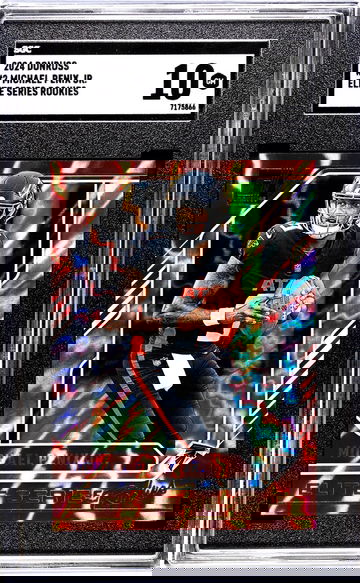 2024 Donruss #2 Michael Penix Jr. Elite Series Rookies SGC 10