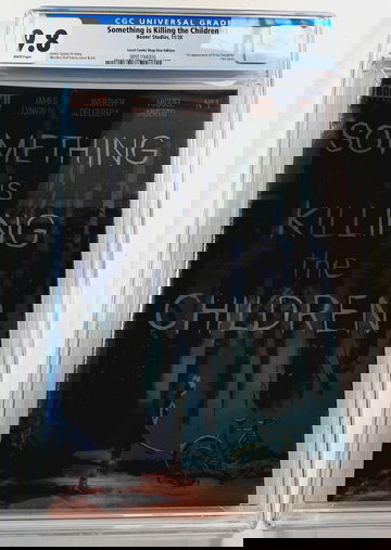 Something Is Killing The Children #1 LCSD Foil Variant CGC 9.8 White Pages (1st Erica Slaughter) 2020