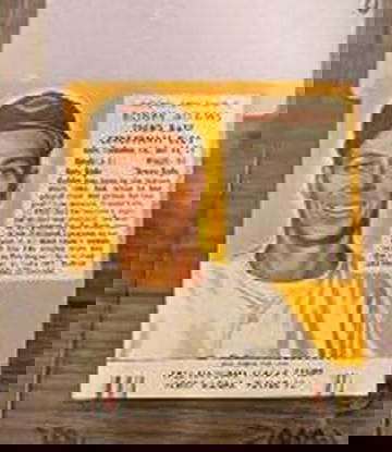 1953 Red Man #2 Bobby Adams with Tab Ex Mt