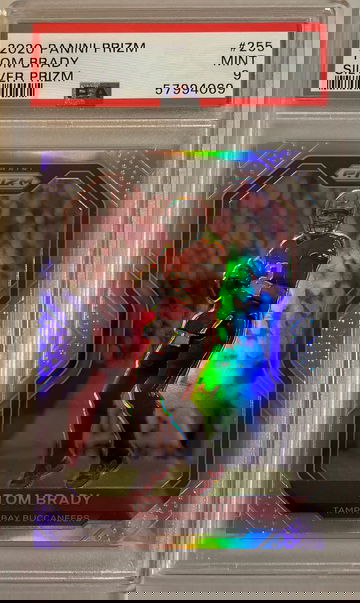 2020 Panini Prizm Tom Brady Silver PSA 9