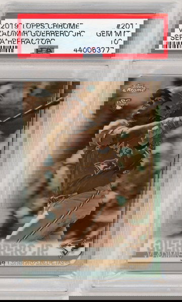 Vladimir Guerrero Jr 2019 Topps Chrome Sepia Refractor #201