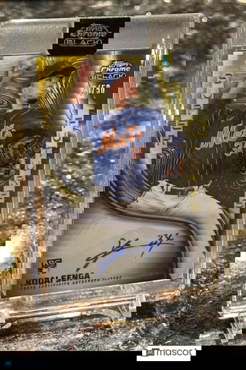 2023 Topps Chrome Black KODAI SENGA Encased Gold Refr Super Futures RC AUTO #/50