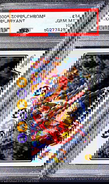 2008 Topps Chrome Kobe Bryant #24 PSA 10 Gem Mint w/Lebron