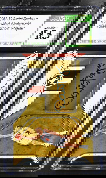 DAN MAJERLE OPULENCE GOLD MEDAL  AUTO 2018