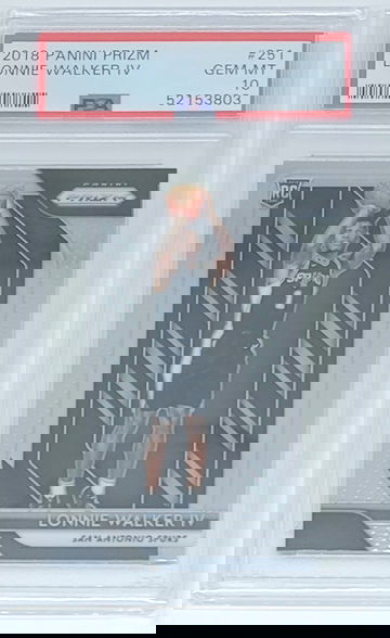 2018 Prizm Lonnie Walker RC #251 PSA 10 GEM MINT