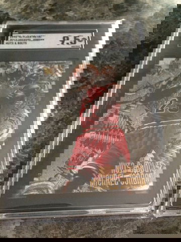 1995 Fleer Metal Michael Jordan Nuts & Bolts SGC 9.5