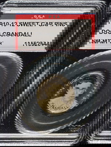 1910-12 Sweet Caporal Doc Crandall New York Giants  PSA 8 NM/MT