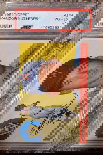 1955 Topps Harmon Killebrew Rookie PSA 4 Centered