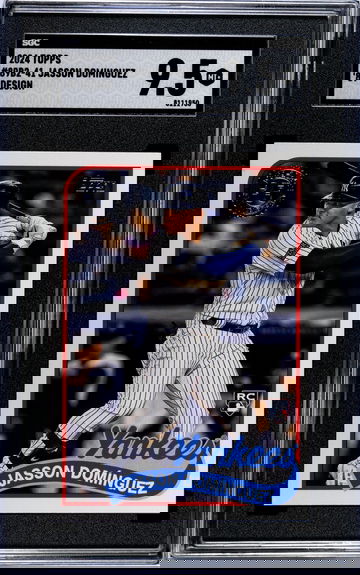 2024 Topps Jasson Dominguez Rookie '89 Design