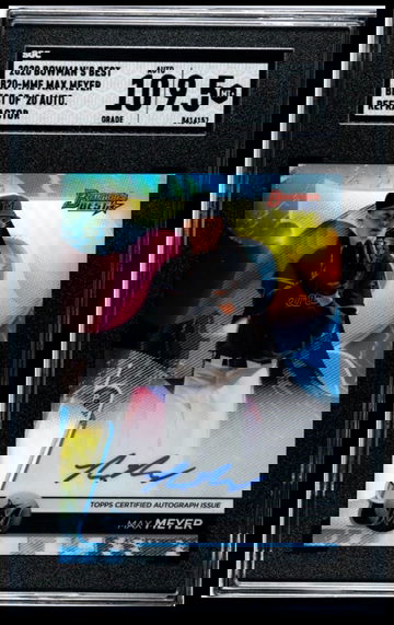 2020 Bowman’s Best Max Meyer Auto Refractor SGC 9.5/10