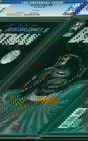 DETECTIVE COMICS #688, CGC 9.8 NM/MT