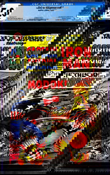 Tales of Suspense #94 (1964) 🔥 1st appearance MODOK 🔥 CGC 7.0 - WHITE Pages