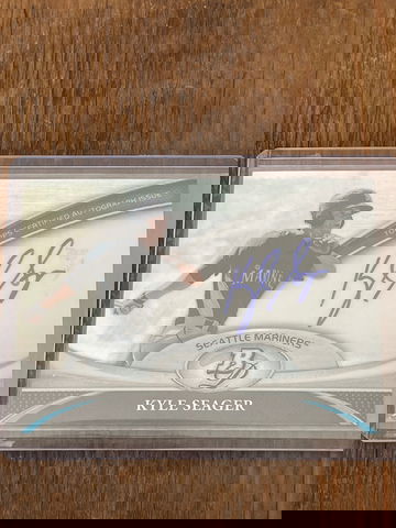 2011 Topps Platinum Kyle Seager Rookie Auto 