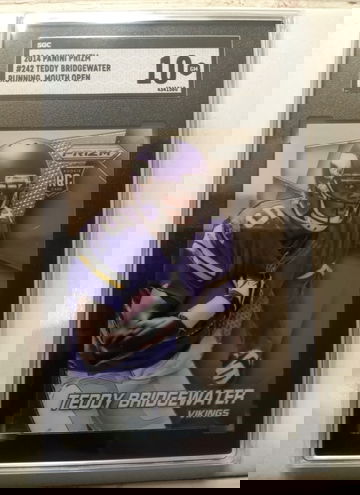 2014 Prizm Teddy Bridgewater RC Running SGC 10