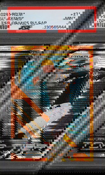 2024 Panini Prizm Top Tier Orange Pulsar Paul Skenes #21 /39 PSA 9