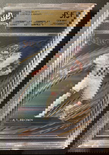 A. J. Brown 2019 Select field level BGS 9.5 Base