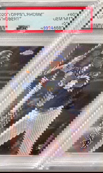 Luis Robert psa 10 rookie chrome 