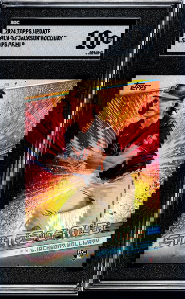 2024 Topps Update #SMLB-83 Jackson Holliday Stars Of MLB SGC 10