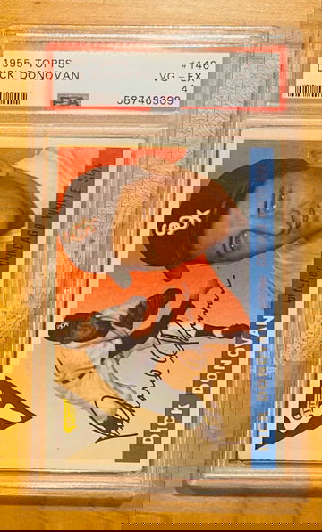 1955 Topps Dick Donovan #146 PSA 4