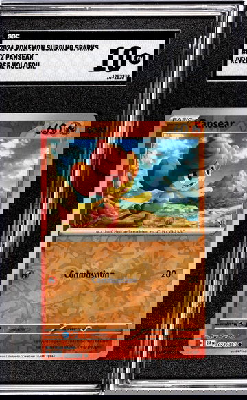 2024 Pokemon Surging Sparks #022 Pansear SGC 10