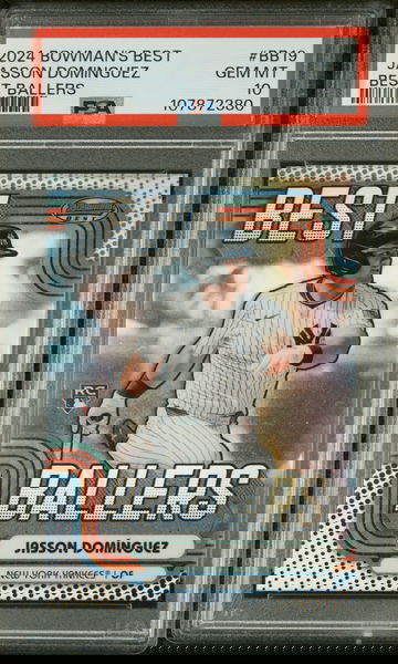 2024 Topps Bowman's Best Best Ballers Jasson Dominguez #BB-19 RC PSA 10