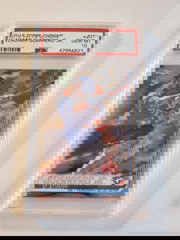 Vladimir Guerrero Jr. 2019 Topps Chrome PSA 10