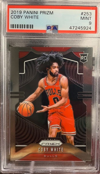 Coby White Prizm PSA 10
